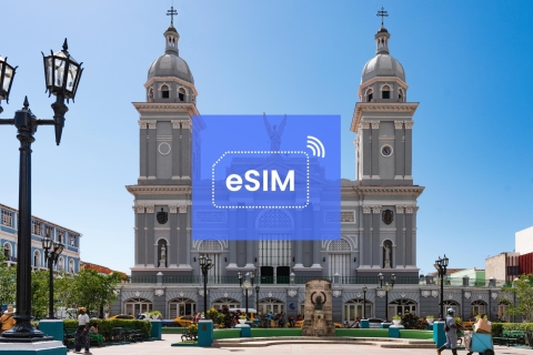 Santiago: Chile – plan mobilnej transmisji danych eSIM w roamingu1 GB/7 dni: 18 krajów Ameryki Południowej