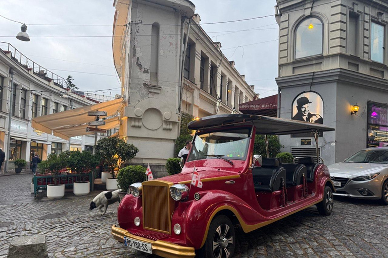 Tbilisi: 45 minuten durende stadstour met een retrobus