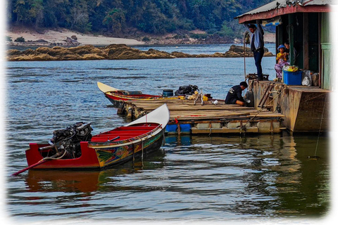 De Chiang Rai en barco lento a Luang Prabang 2 días 1 noche