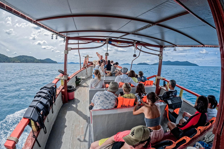 Z Koh Chang: 4 wyspy Snorkel &amp; Beach Tour dużą łodziąRejs wycieczkowy na 4 wyspy: Z transferem do hotelu