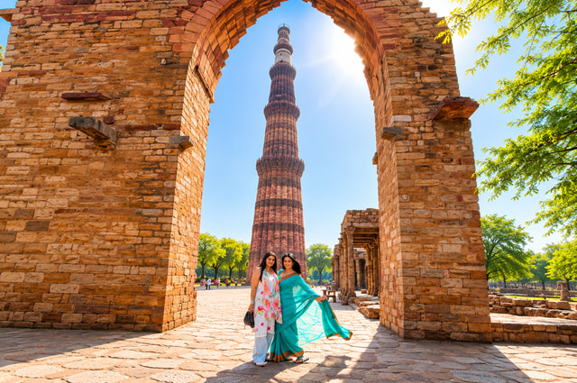 Delhi: Private Alt- und Neu-Delhi-Städtetour mit weiblicher Guide