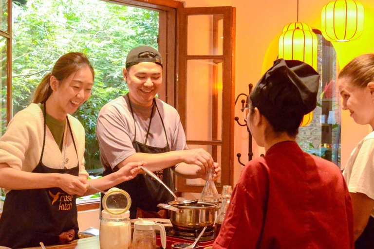 Hanoi Cooking Class: Pho/Bun Cha/Nem + Free Egg/ Salt Coffee