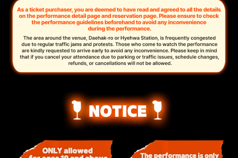 Seúl: Experiencia musical Hunky Show