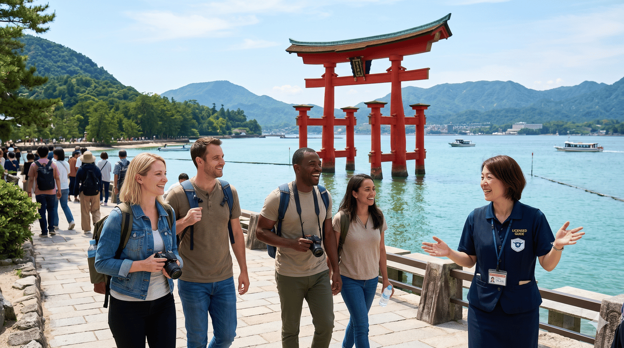 Hiroshima & Miyajima: Ganztägige private Tour & lizenzierter Guide