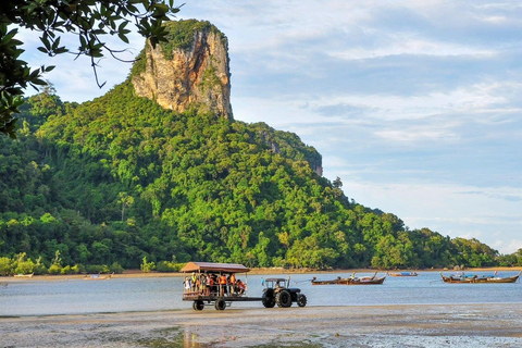 Krabi: Airport to Railay Beach Transfer with Boat Ride From Railay: Transfer with Shared Boat Ride to Krabi Airport