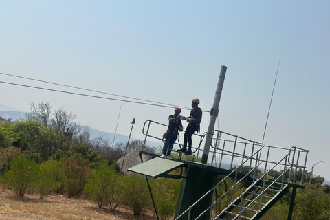 Joanesburgo: Tour de Zipline e Berço da HumanidadeJoanesburgo: passeio de tirolesa e Berço da Humanidade