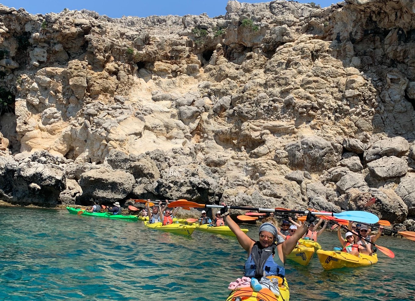 Havkajak på Rhodos "I piraternes fodspor"