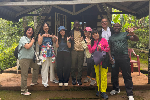 From Moshi: Marangu Chagga Caves & Waterfall & Coffee Tour