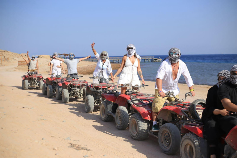 Sharm: Jeep, Salama Canyon, Snorkel, Camel , ATV ride& Dahab Sharm: Jeep, Salama Canyon, Snorkel, Camel , ATV & Dahab