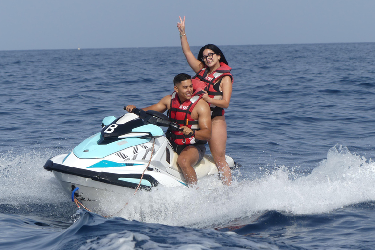 Tenerife: Jet Ski 1-Hour Ride 1-Hour Double Jet Ski — 2 People / 1 Jet Ski