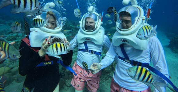 Willemstad: Guided Underwater Walking Experience