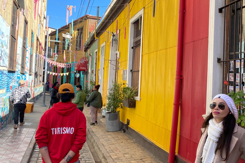 Santiago: Excursão Viña Del Mar, Valparaíso, Casablanca e Reñaca