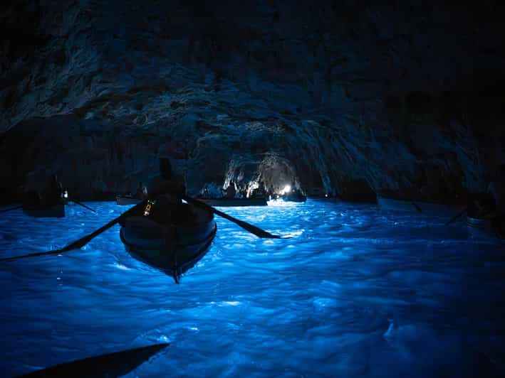 Vanuit Napels: Rondleiding Blauwe Grot, Capri en Anacapri