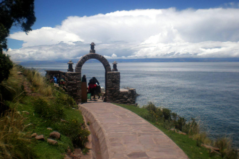 Uros and Taquile Island Boat Trip from Puno Full Day Uros and Taquile Island on Fast Boat from Puno