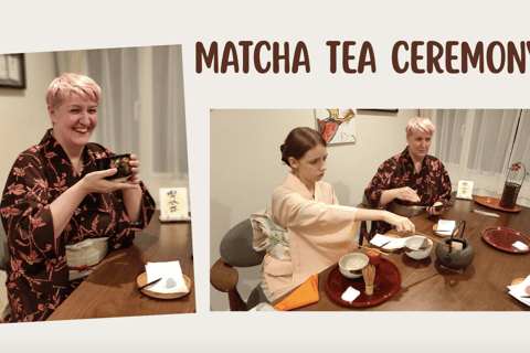 Sapporo: Matcha Tea Ceremony, Kimono, and Cooking Class