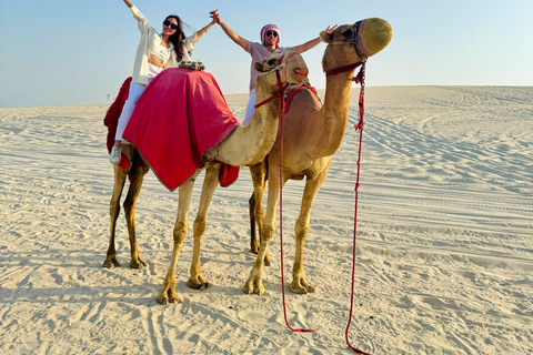 Doha: Desert Safari with Camel Ride, Sandboarding, and …