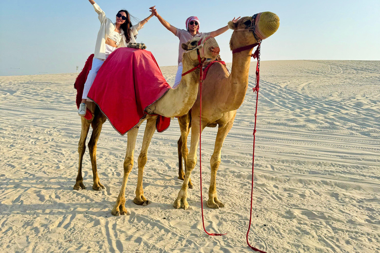 Doha: Safari nel deserto con giro in cammello, sandboarding e ...