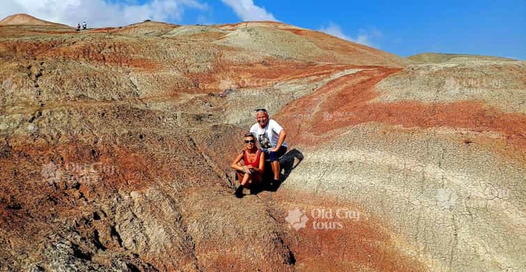 Baku: Candy Mountain, Pink Lake, Besh Barmag Dag and Mosque photo 5