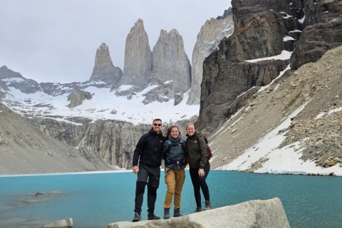 Punta Arenas: Base Torres Hike with Guide & Transport