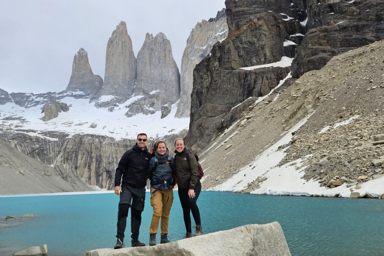 Punta Arenas: Base Torres Hike with Guide & Transport