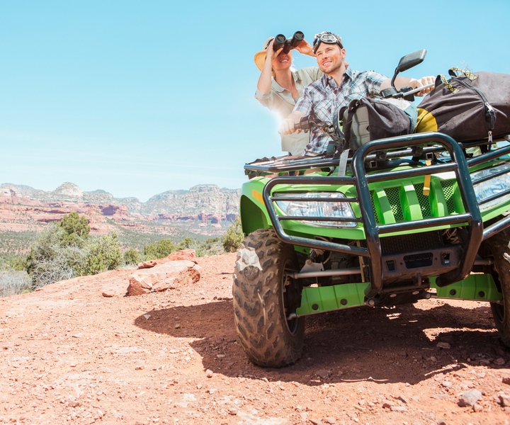Tour di mezza giornata in quad di Box Canyon e Pinal Mountains