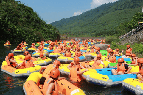 Da Nang: Biglietto per il rafting a Hoa Phu ThanhBiglietto cumulativo + Rafting + Zipline + Bus navetta