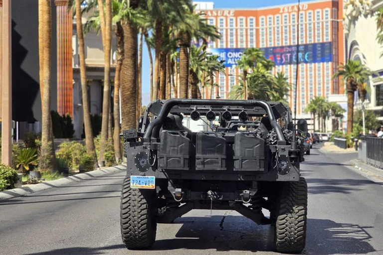 Las Vegas Strip Sightseeing Tour in a Military Hummer Private and You Drive