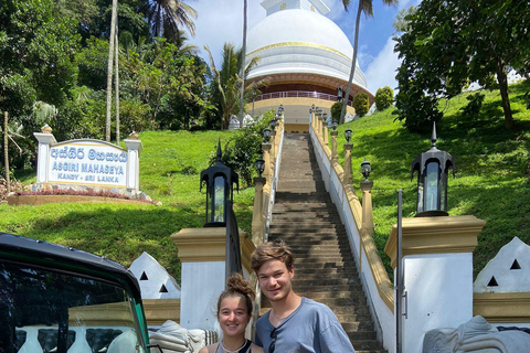 Kandy: Tuk Tuk City Tour z odbiorem i transportem powrotnym do hotelu