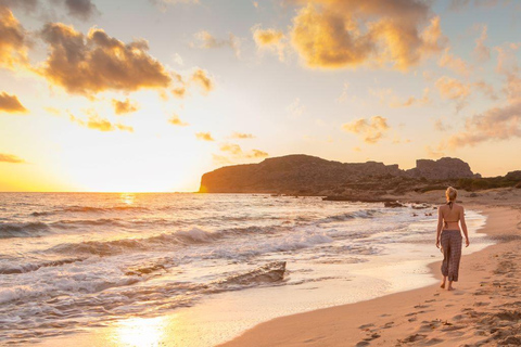 From Chania:Falassarna Morning or Sunset Tour Falassarna Morning