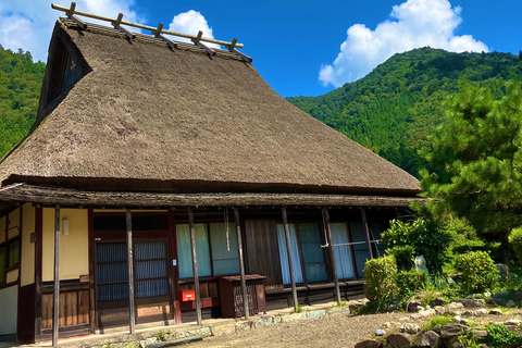 Da Nara: tour privato in auto del villaggio dal tetto di paglia di Kyoto