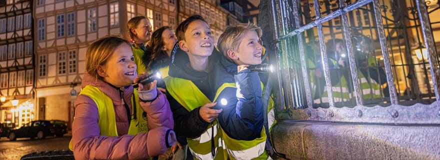 Visite à la lampe de poche pour les enfants/adolescents