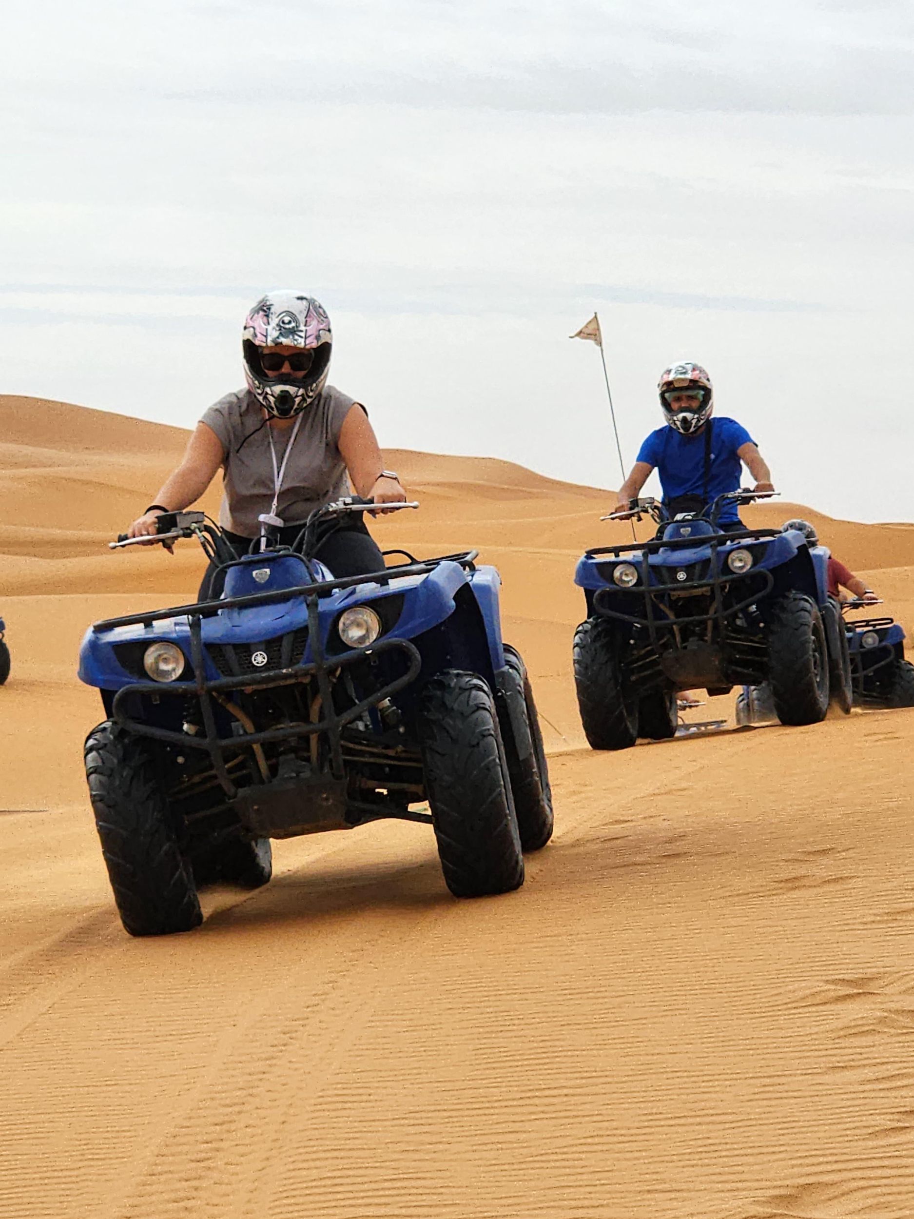 Von Zagora aus: 1-stündige Quad-Tour durch Palmenhaine und Wüste