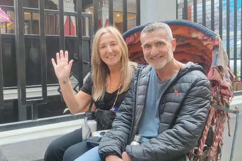 Katmandou : visite de Thamel en pousse-pousse et de la place Durbar