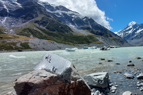 Mt Cook Tour: Zakończ w Christchurch, Queenstown lub DunedinBez powrotu: Jednodniowa wycieczka z Christchurch do Mount Cook