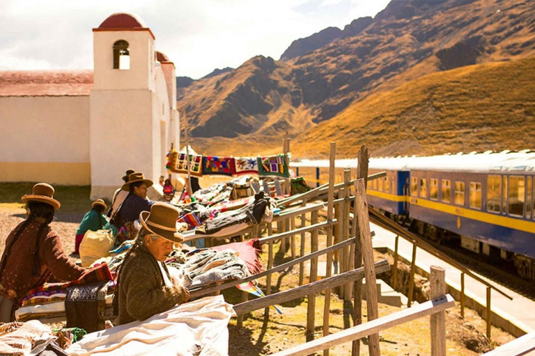 De Puno : Voyage à Cusco en train Titicaca All Inclusive