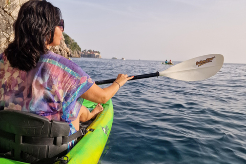 Budva: Kajaktocht van Becici-strand naar Sveti Stefan-eiland