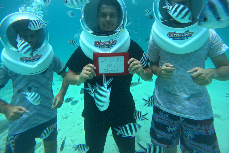 Zanzibar: Seawalking och simning med sköldpaddor TourZanzibar: Seawalking och simning med sköldpaddor