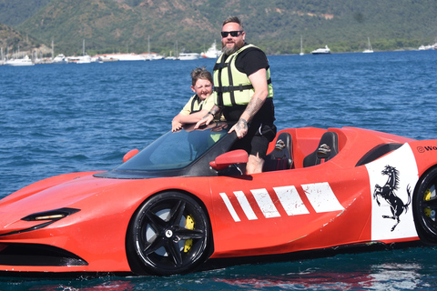 Marmaris: Watersport Jet Car with Family Vehicle Option 4-Person Jet Car Experience