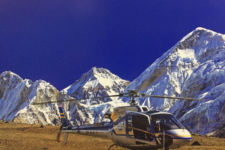 Trek du camp de base de l'Everest avec retour en hélicoptère