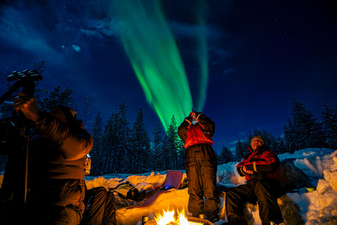 Kiruna: Exclusive New Year's Eve Aurora & Campfire Dinner