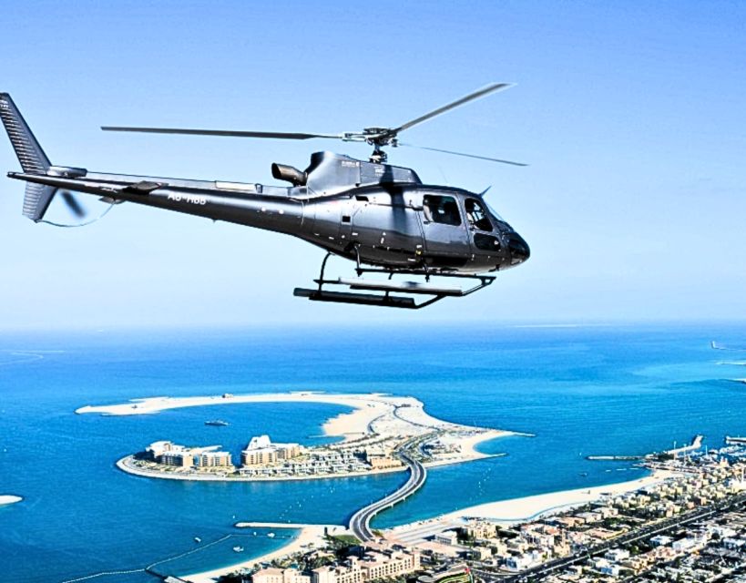 palm jumeirah helicopter tour