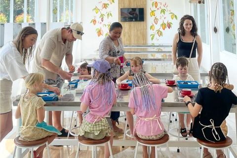 Ubud: Kakaoplantage erkunden, Schokolade herstellen und verkostenErkunden, Herstellen und Verkosten von Schokolade (Treffpunkt vor Ort)