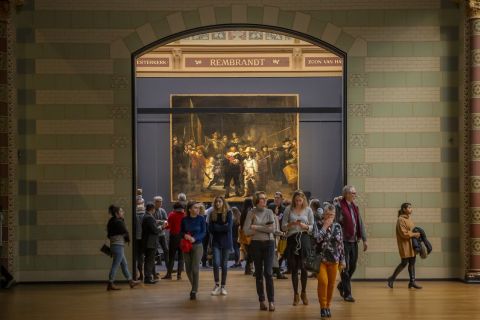 Amsterdã: visita guiada para grupos pequenos ao Rijksmuseum com ingresso