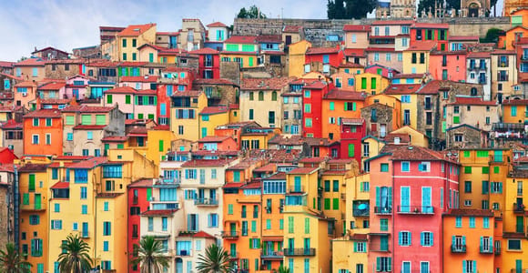Italian City, its Market and Menton Private Full Day Tour
