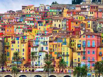 Italian City, its Market and Menton Private Full Day Tour