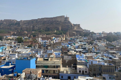 Jodhpur : Tour Privado Guiado por la Ciudad Azul y el Fuerte Mehrangarh