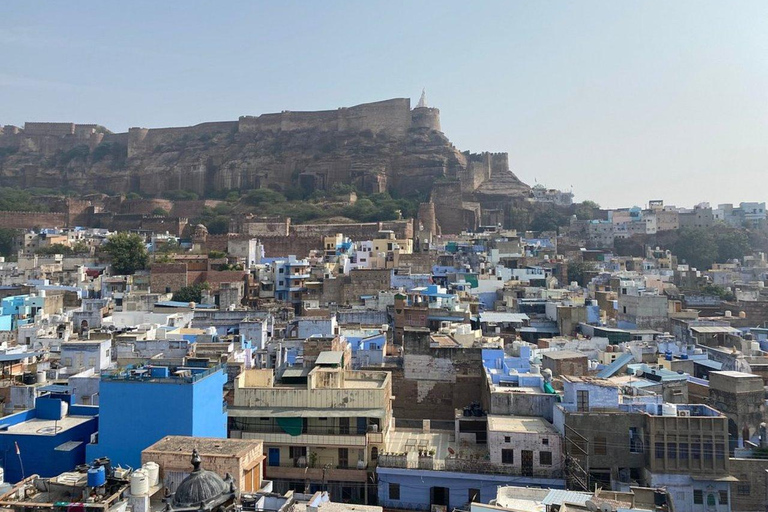 Jodhpur : Tour Privado Guiado por la Ciudad Azul y el Fuerte Mehrangarh