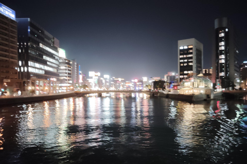 Fukuoka: Nakasu Food Stall Guided Tour with Tastings Group Tour