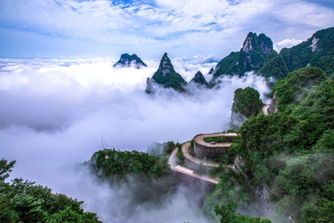 Zhangjiajie Tianmen Mountain Ticket: Cableway & Escalator Zhangjiajie：Tianmen Gate ticket (Line A), cable car