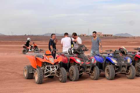 Marrakech : Aventure en quad dans la palmeraie et à Jbilat